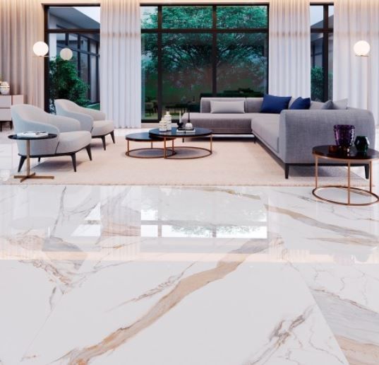 Porcelanato 90X90 Calacata Oro Lux Pol Ti...
