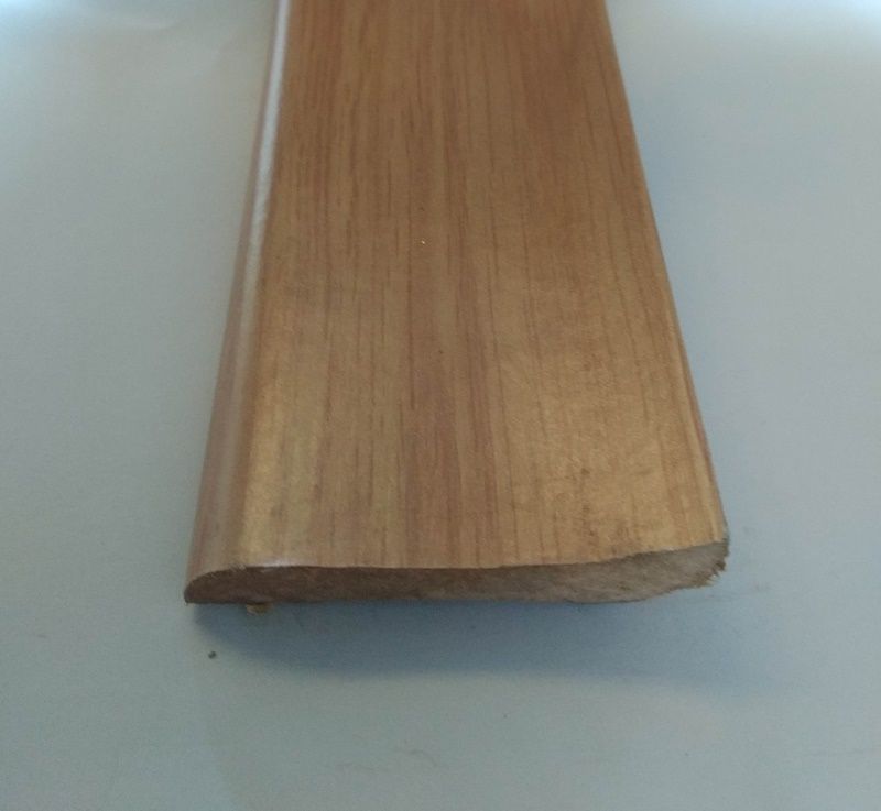 Rodape Fixo Cor: Carvalho Colonial (2,10M...