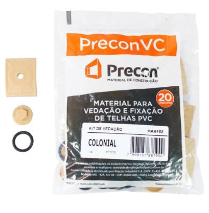 Kit Vedacao Col /Plan Marfim C/20 Precon