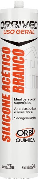 Silicone Acetico BR 240G Orbi Silicone Acetico BR 240G Orbi
