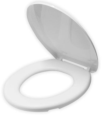 Assento Pvc Oval Linea Light BR Mebuki Assento Pvc Oval Linea Light BR Mebuki