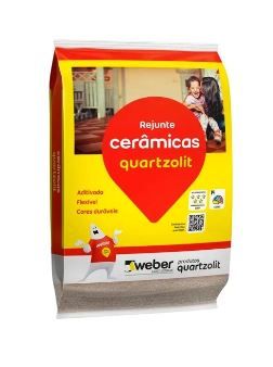 Rejunte Flex 1Kg Palha Quartzolit
