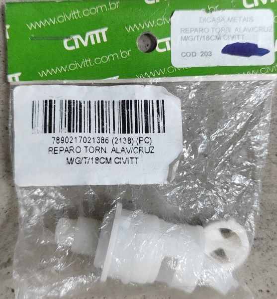 Reparo Torneira Alav/Cruz 18Cm Civitt