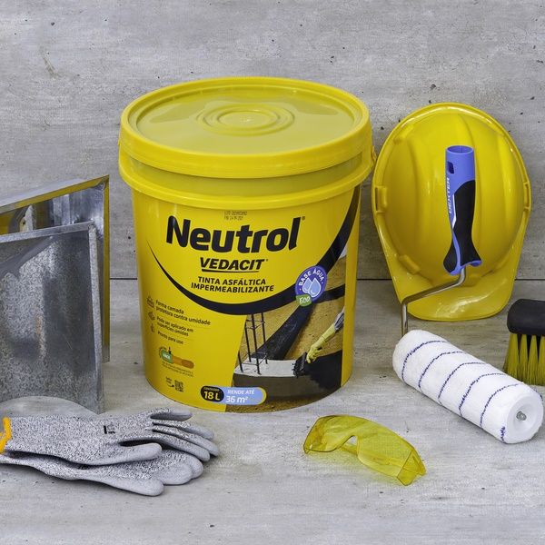 Neutrol Pintura Asfaltica 18L Vedacit