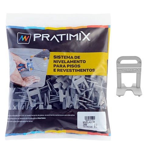 Espacador Nivelador 1,0mm C/100 Pratimix