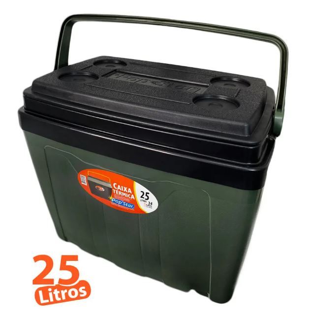 Caixa Termica 25L Cor: Verde Antares Caixa Termica 25L Cor: Verde Antares