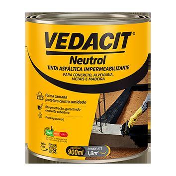 Neutrol Pintura Asfaltica 900ML Vedacit