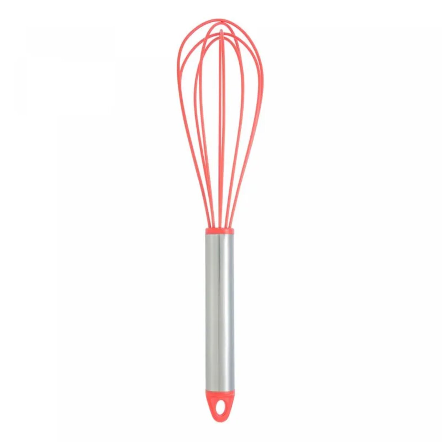 Batedor De Ovos Silicone C/Cabo Inox Vm L...