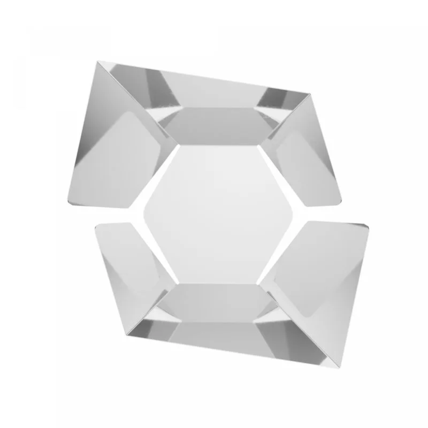 Centro De Mesa Inox Origami 40X31X11 8845... Centro De Mesa Inox Origami 40X31X11 8845...