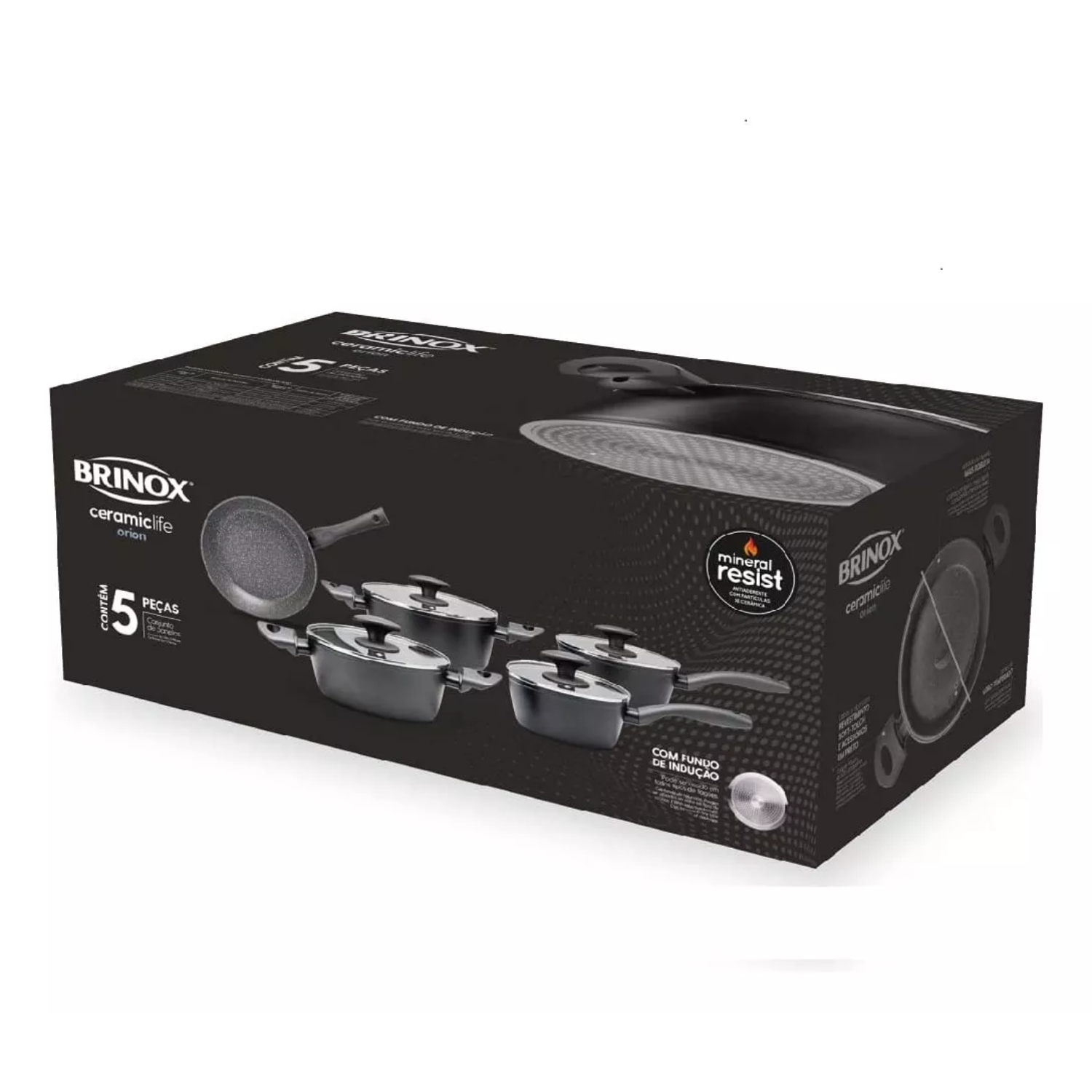 Conjunto 05 Pan Ceram Life Orion PT 4813/...