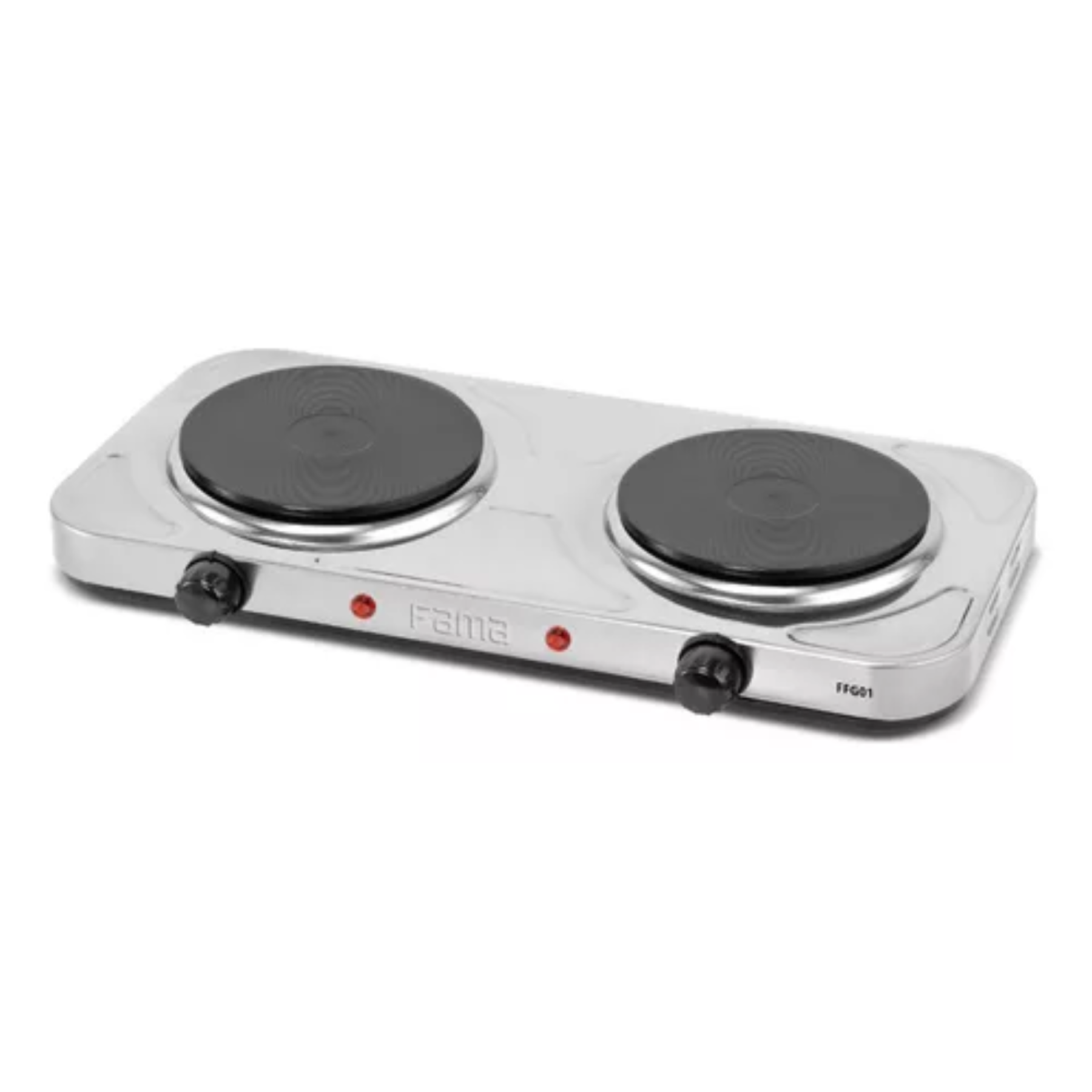 Fogao Eletrico Inox 02 Bocas 127W Ffg01 B... Fogao Eletrico Inox 02 Bocas 127W Ffg01 B...