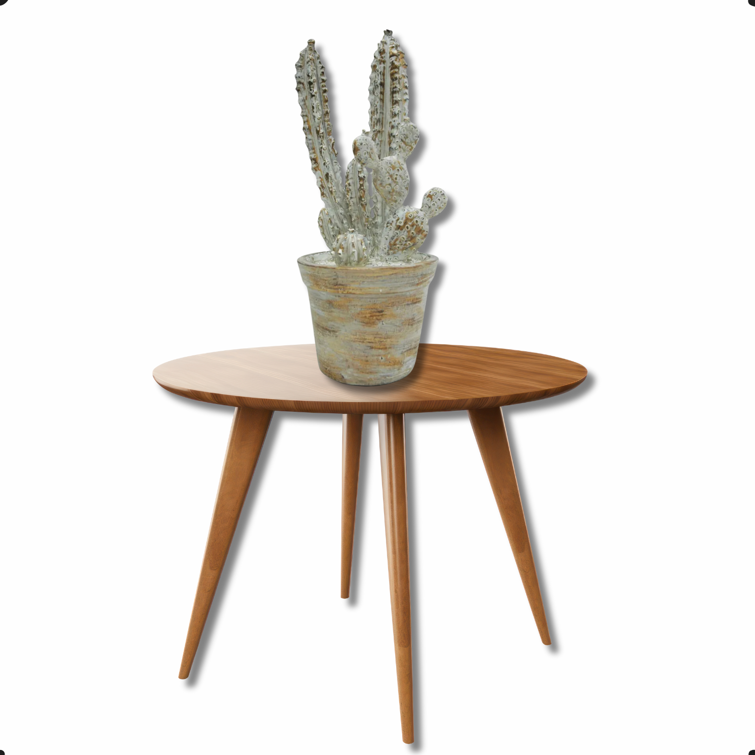 Cacto Decorativo Em Resina Mar Na0792 Btc