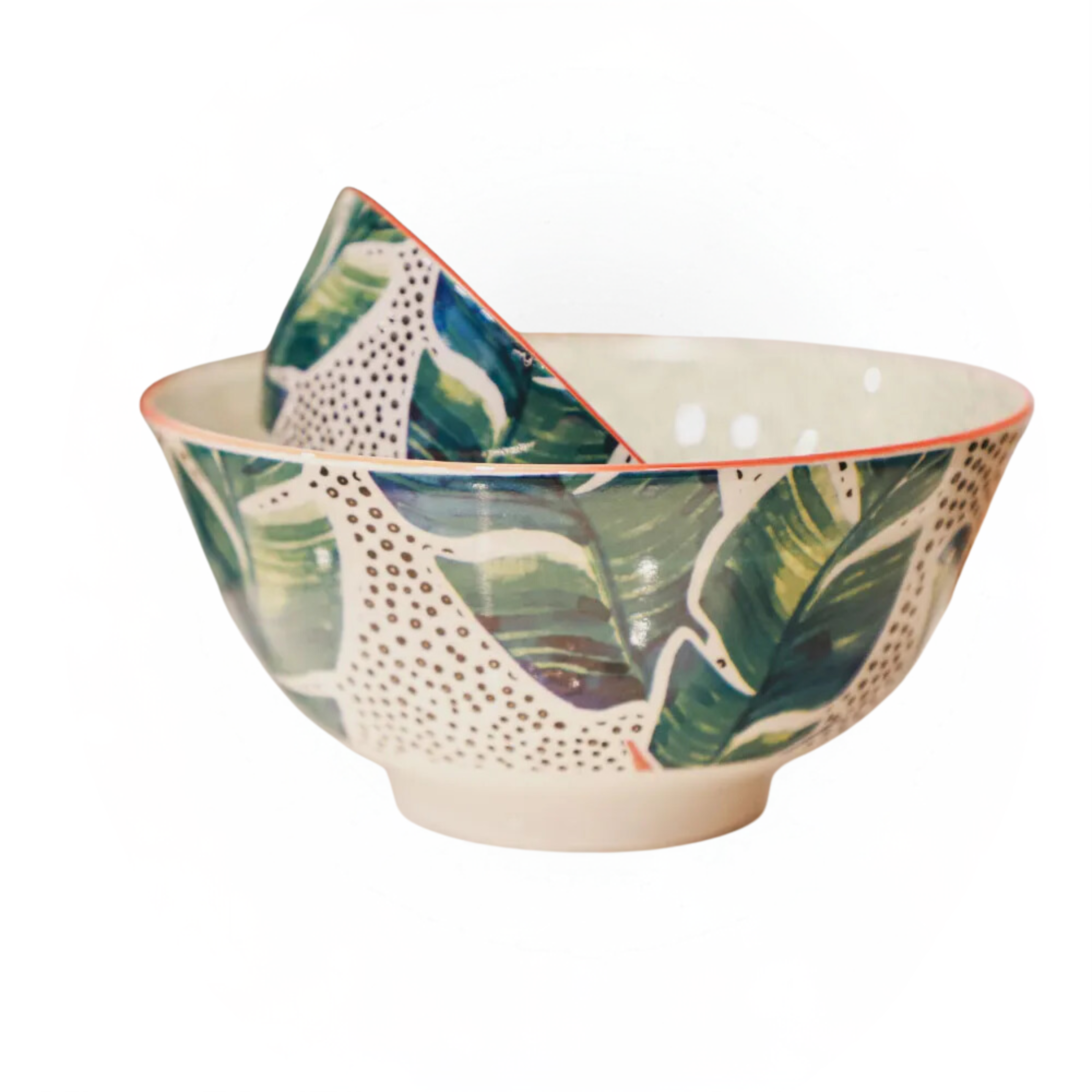 Cj 04 Bowls Em Ceram Mini Floral Hp0024 Btc