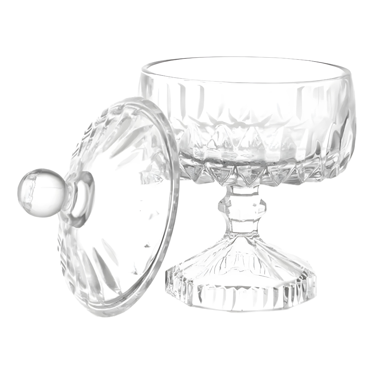 Potiche Cristal Louise C/Pé 14X23Cm 35201... Potiche Cristal Louise C/Pé 14X23Cm 35201...