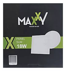 Painel Led 18W Sob Quad 4000K BR Maxxy Painel Led 18W Sob Quad 4000K BR Maxxy