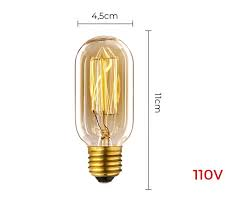 Lampada Filamento Carbono Bct45 40W 110V 