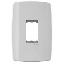 Placa 4X2 1 Posto Vert C/Sup Slim Ilumi