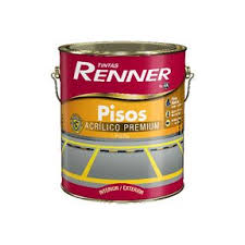 Tinta Piso Preto Fosco 18L Renner