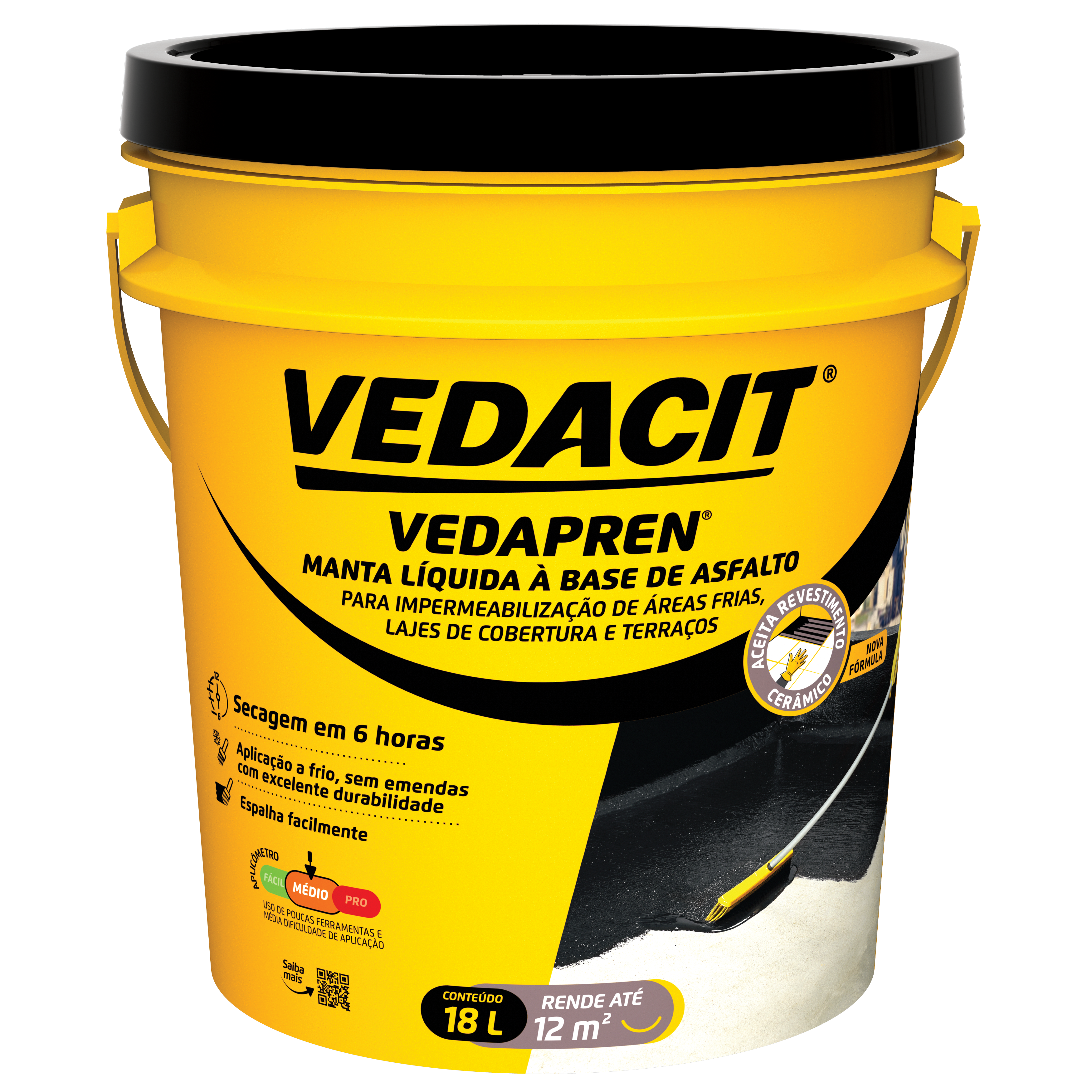 Vedapren Manta Liquida Base Asfalto 18L V...