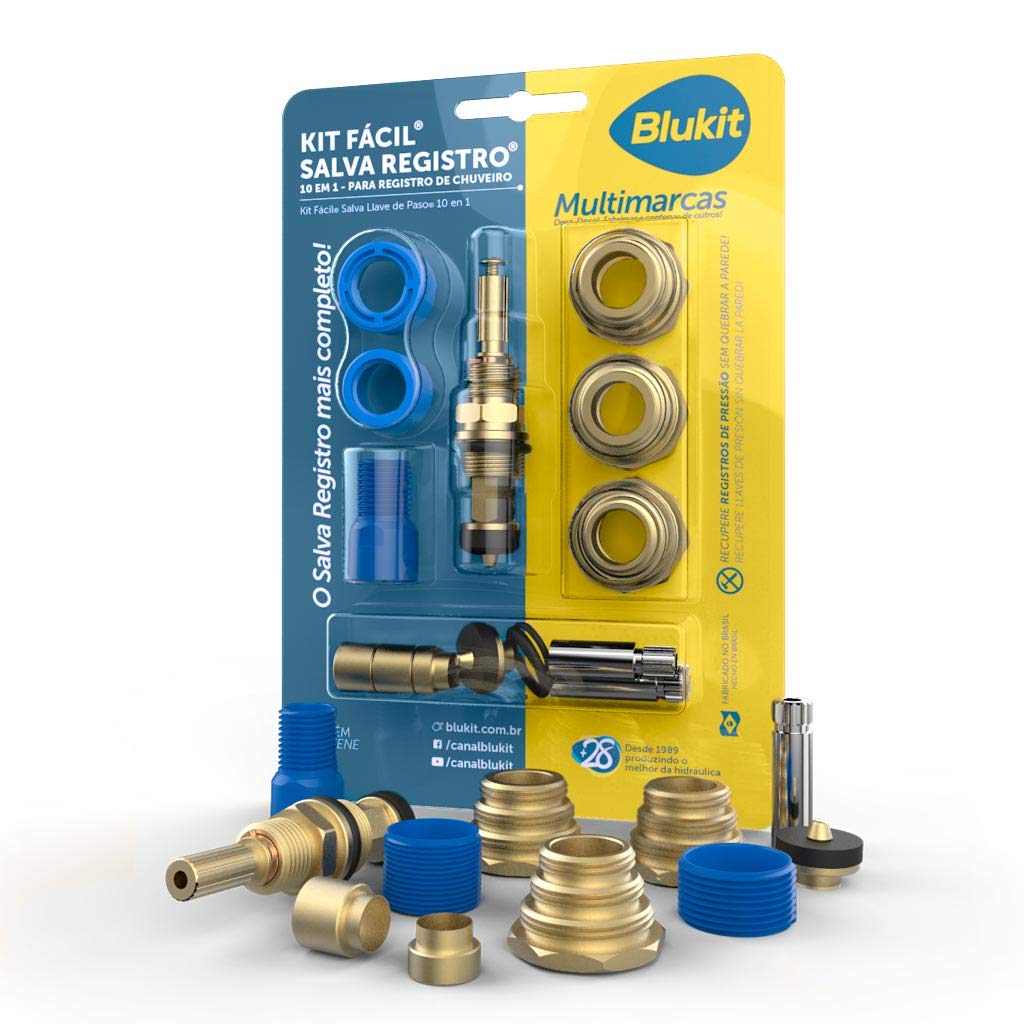 Kit Facil P/ Registro S/ Cr N48 Blukit
