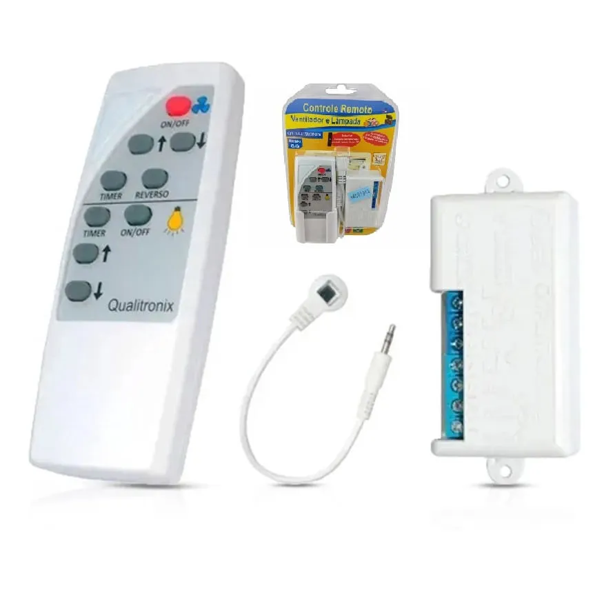 Controle Remoto P/Vent E Lamp Qv40 Qualit...