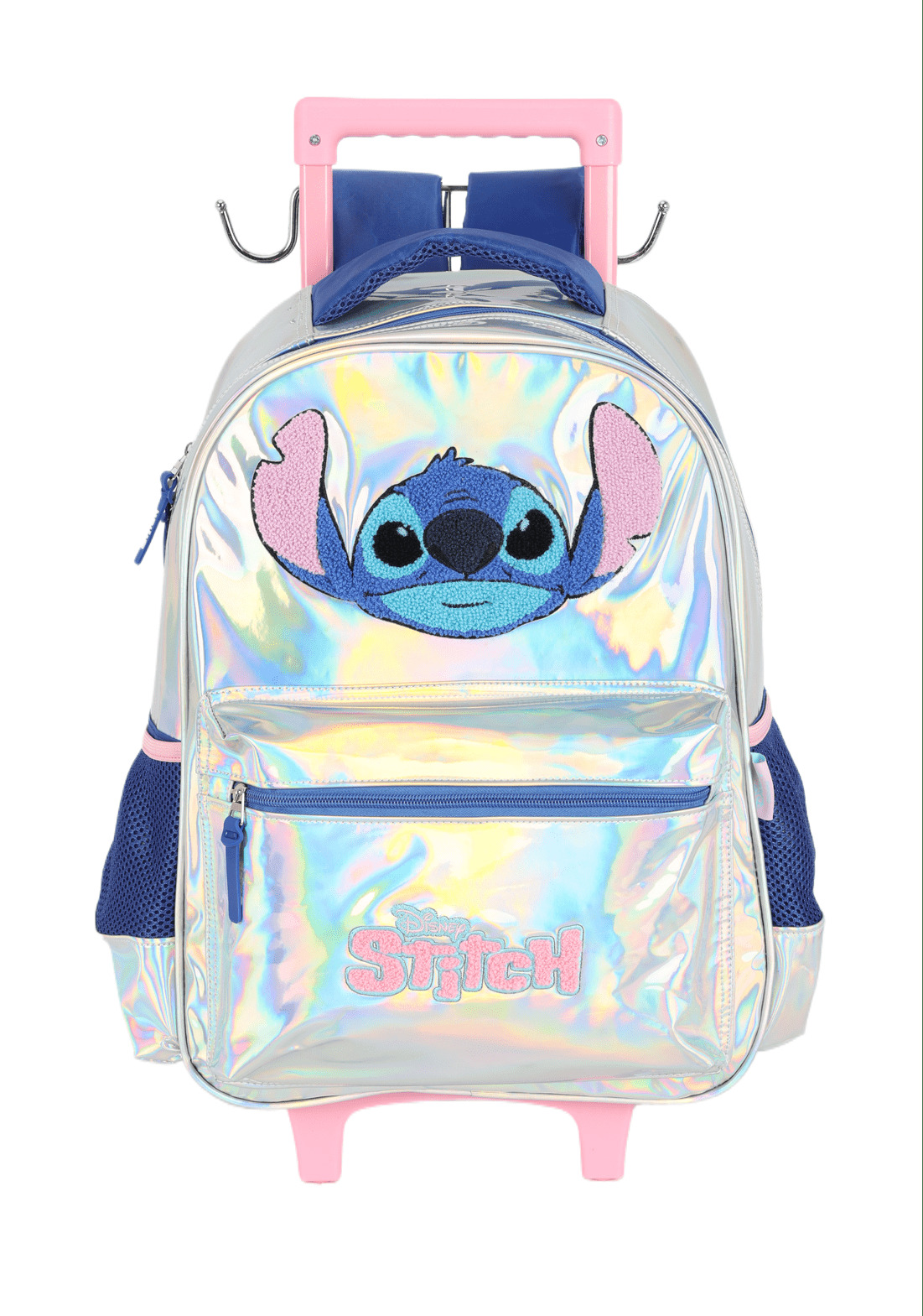 Mochila C/ Rodas Prata Stitch Is41681Sc Mochila C/ Rodas Prata Stitch Is41681Sc