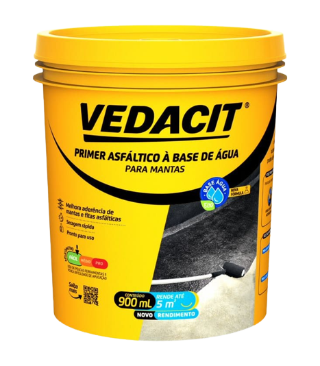 PRIMER ASFALTICO BASE AGUA 900ML VEDACIT