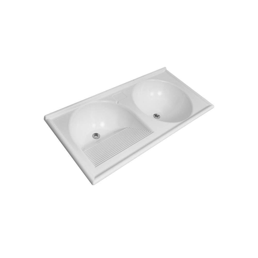 Tanque Sint Duplo 103X55Cm BR Duralevi Tanque Sint Duplo 103X55Cm BR Duralevi