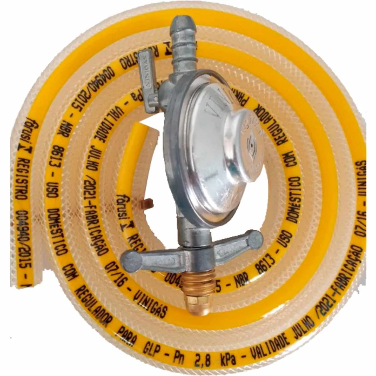 Mangueira P/Gas 5/16 1M C/Valv PT Plasbohn Mangueira P/Gas 5/16 1M C/Valv PT Plasbohn