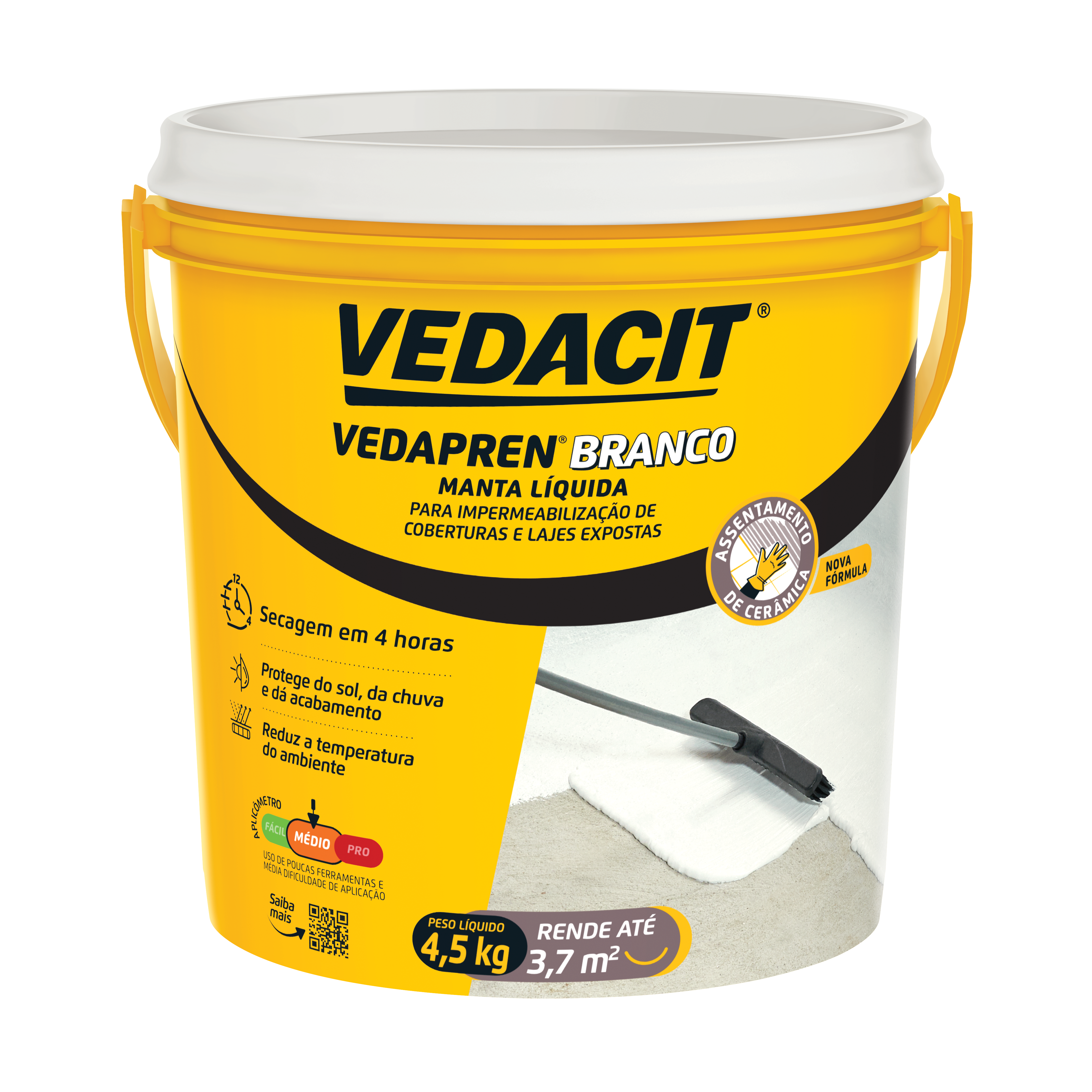 Vedapren Manta Liquida BR Base Acril 4,5K...