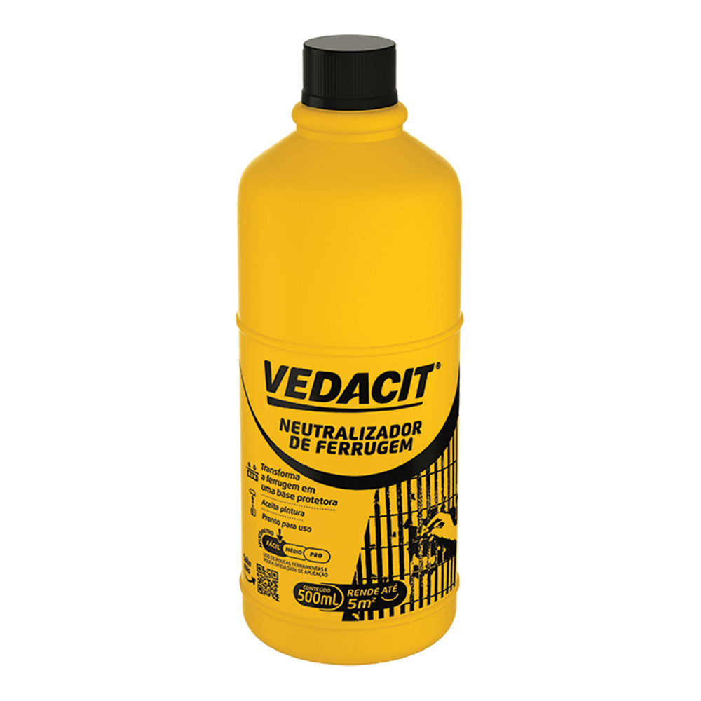 Neutralizador De Ferrugem 500Ml Vedacit