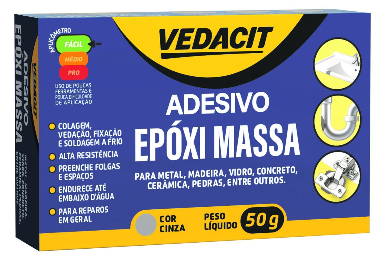 Adesivo Epoxi Massa 200Gr Vedacit