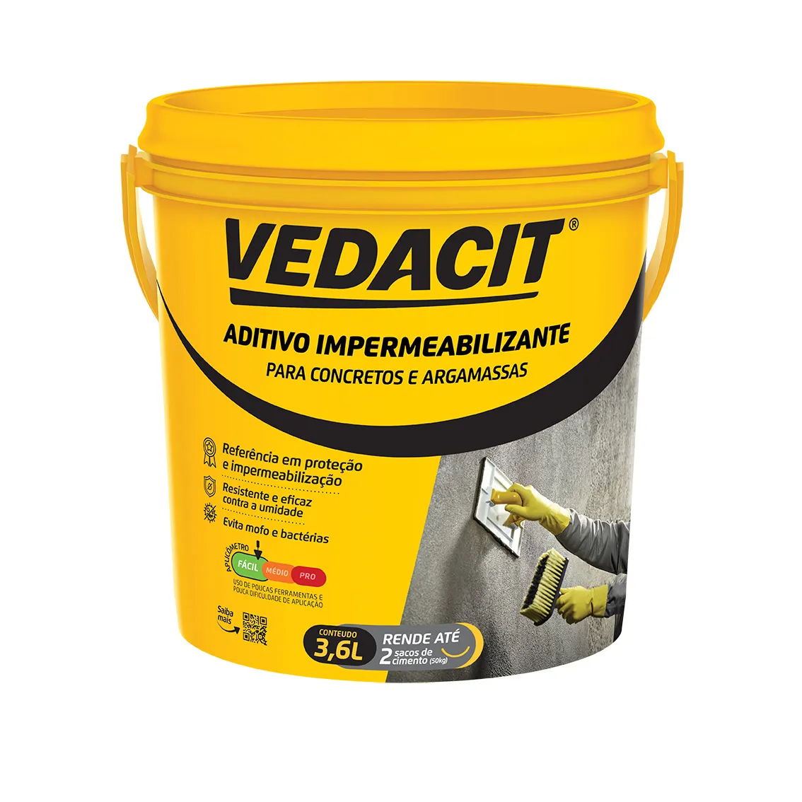 Aditivo Impermeabilizante 3,6L Vedacit