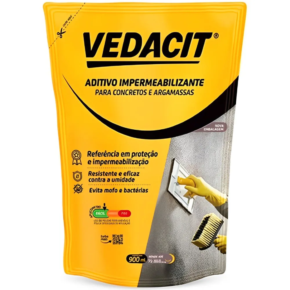 Aditivo Impermeabilizante 900Ml Vedacit