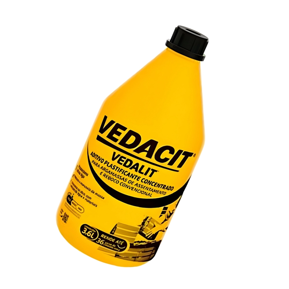 Aditivo Plastificante Vedalit 3,6L Vedacit