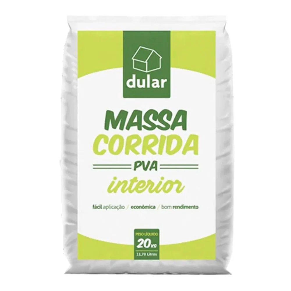 Massa Corrida Pva 20Kg Dular
