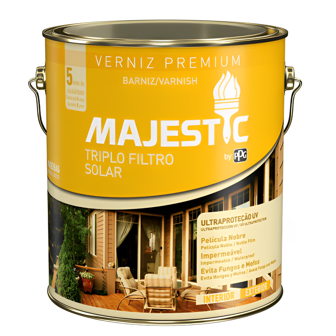 Verniz Triplo F Solar BR Natural 3,6L Ren...