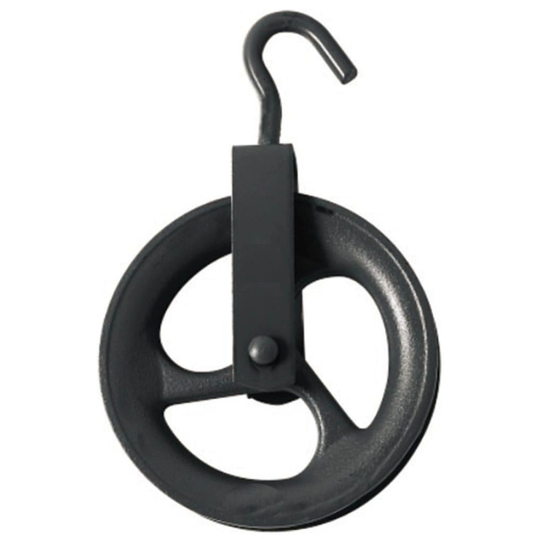 Roldana Metalica Com Gancho 12Cm Famastil
