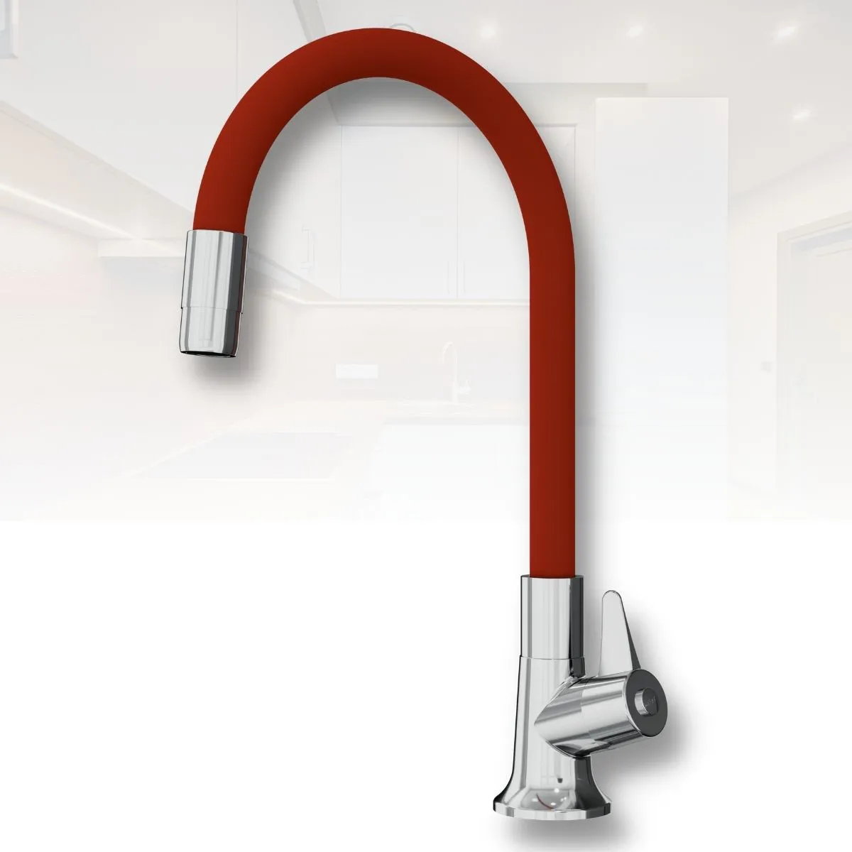 Torneira Bica Movel Parede C/ Tubo Flex V... Torneira Bica Movel Parede C/ Tubo Flex V...
