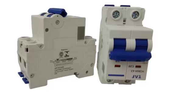 Disjuntor Bipolar 20A 4.5Ka Din Taf Disjuntor Bipolar 20A 4.5Ka Din Taf