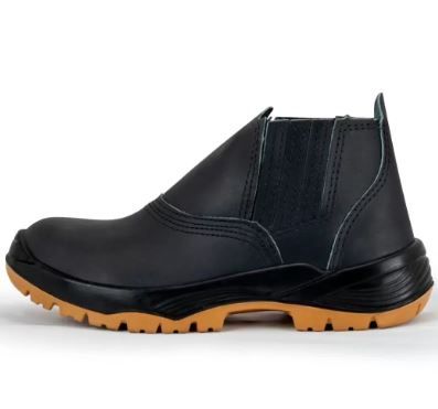 Botina Elast N37 Mist Couro C/Bico 080G C...