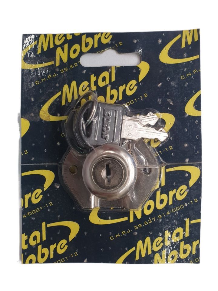 Fechadura Gaveta Curta Metal NoBRe Fechadura Gaveta Curta Metal NoBRe
