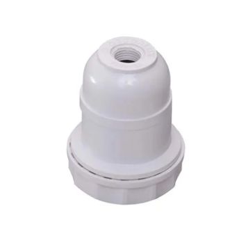 Bocal Para Ventilador E Lustre E27 Com Ro...