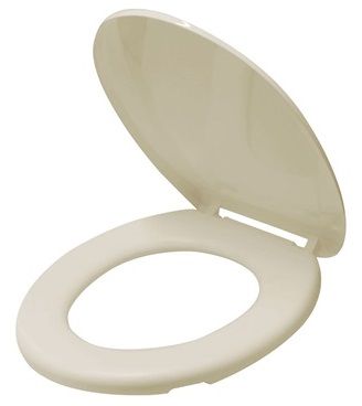 Assento Pvc Oval Linea Light Areia Mebuki Assento Pvc Oval Linea Light Areia Mebuki