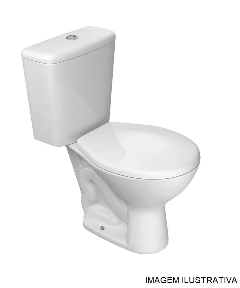 Bacia P/Caixa Acoplada Branco Izy Deca Bacia P/Caixa Acoplada Branco Izy Deca