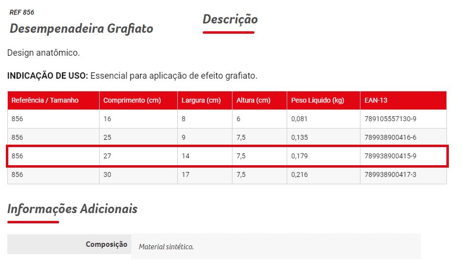 Desemp Grafiato 14X27 856 Condor