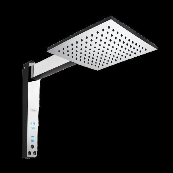 Chuveiro Acqua Century Digital Preto/Crom...