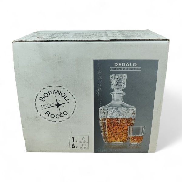 Jogo Garrafa Com 6 Copos Licor Bor 226 Bo... Jogo Garrafa Com 6 Copos Licor Bor 226 Bo...