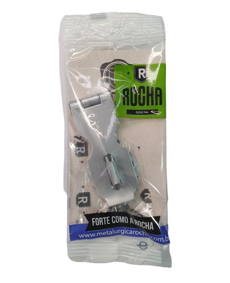 Ferrolho Porta Cadeado 25X65X1.20mm Rocha Ferrolho Porta Cadeado 25X65X1.20mm Rocha