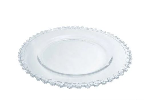 Sousplat Cristal Daisy 32Cm 28796 Wolff Sousplat Cristal Daisy 32Cm 28796 Wolff